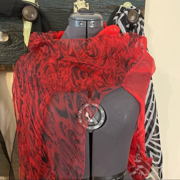 (Get 3!) Sheer Infinity Tube and Wrap Scarves Set - Picture 10 of 16